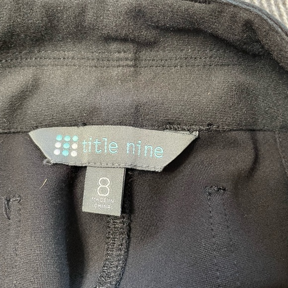 Title Nine Pants, Black, Size 8 - Picture 8 of 8